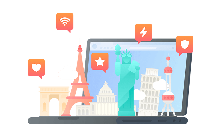 在留尼汪连接到中国的加速器 - 返华VPN